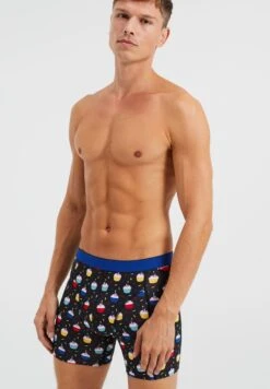 WE FASHION MET DESSIN - Panties - Black