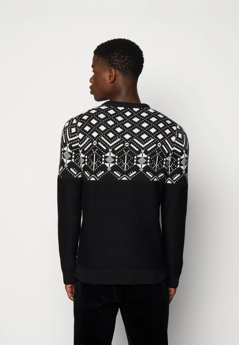 Only & Sons ONSEZ CREW - Strickpullover - Black 5 Only & Sons ONSEZ CREW - Strickpullover - Black – Bild 3