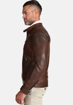 Lederjacke - Brown 10 Lederjacke - Brown -Herrenbekleidung d3ee17eedca048a9a06e4788070e9599
