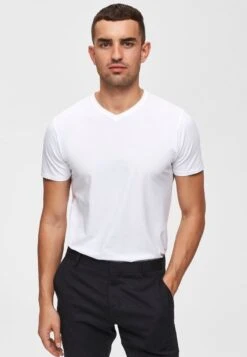 Selected Homme T-Shirt Basic - Black -Herrenbekleidung d3fa34718e584714aecc0a72f82908d6