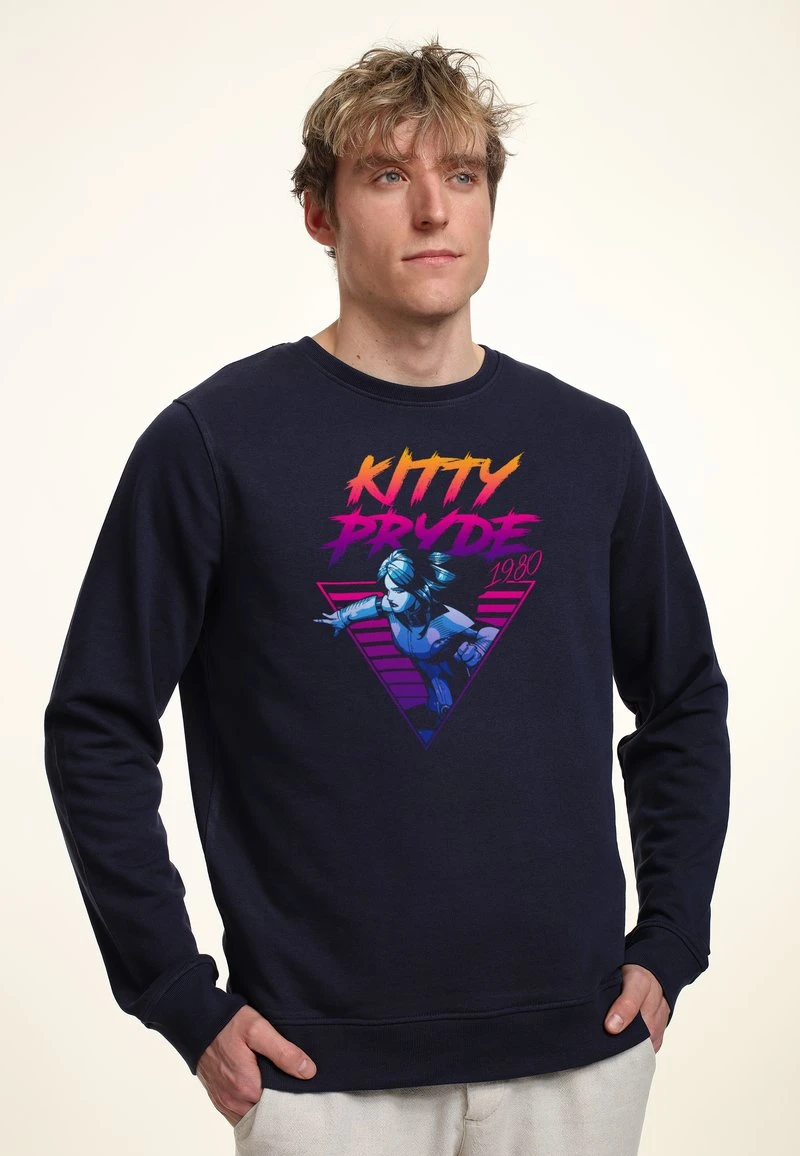 Henry Tiger X-MEN NEON KITTY PRYDE - Sweatshirt - Navy Blue 7 Henry Tiger X-MEN NEON KITTY PRYDE - Sweatshirt - Navy Blue – Bild 5