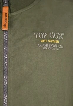 Top Gun Sweatjacke - Olive -Herrenbekleidung d5130cb268a746828c7cc56e3fd33d1a