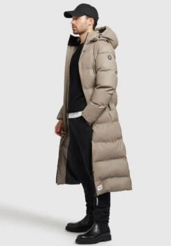 Khujo JIME - Wintermantel - Taupe -Herrenbekleidung d6009cf0dc2246adb500f7b8ed571da3