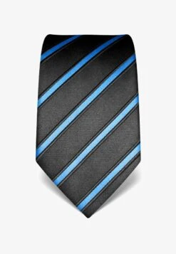GESTREIFT - Krawatte - Anthrazit -Herrenbekleidung d650ad35316a4150b5ea865f2df265c5