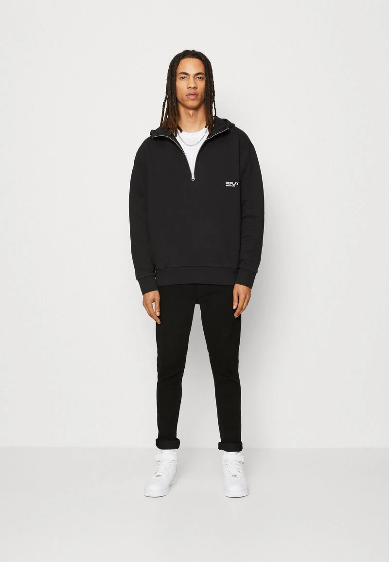 Replay SECOND LIFE - Kapuzenpullover - Schwarz 4 Replay SECOND LIFE - Kapuzenpullover - Schwarz – Bild 2