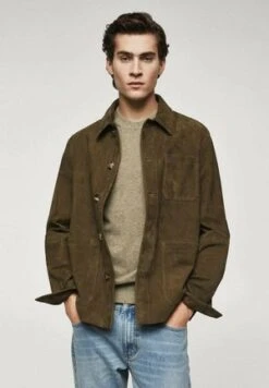 Gant Leichte Jacke - Suede Brown -Herrenbekleidung d7ad346c2e2847c188aa354d2e491ace