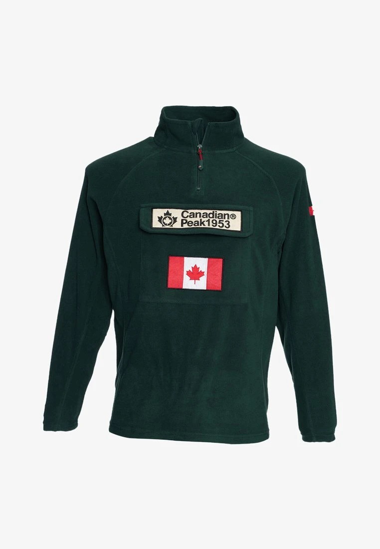 Fleecepullover - Dark Green 3 Fleecepullover - Dark Green