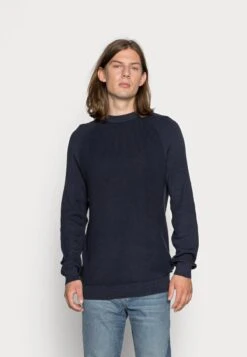 ESPRIT SUS STRUC CNK - Strickpullover - Navy