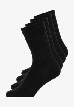 4 PACK - Socken - Schwarz-weiß -Herrenbekleidung d883f21390ad46b8bcc1a1a2bfed704d