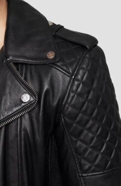 SIMBA - Lederjacke - Schwarz -Herrenbekleidung d993afec30ab411eb44b54e89bd04e8d