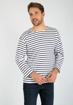 Armor-Lux BEG MEIL MARINIÈRE - Langarmshirt - Blanc/navire 13 Armor-Lux BEG MEIL MARINIÈRE - Langarmshirt - Blanc/navire -Herrenbekleidung d9bb518ccb3741a9994183cd0766fb3a 1