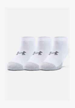 Under Armour HEATGEAR UNISEX 3 PACK - Füßlinge - White