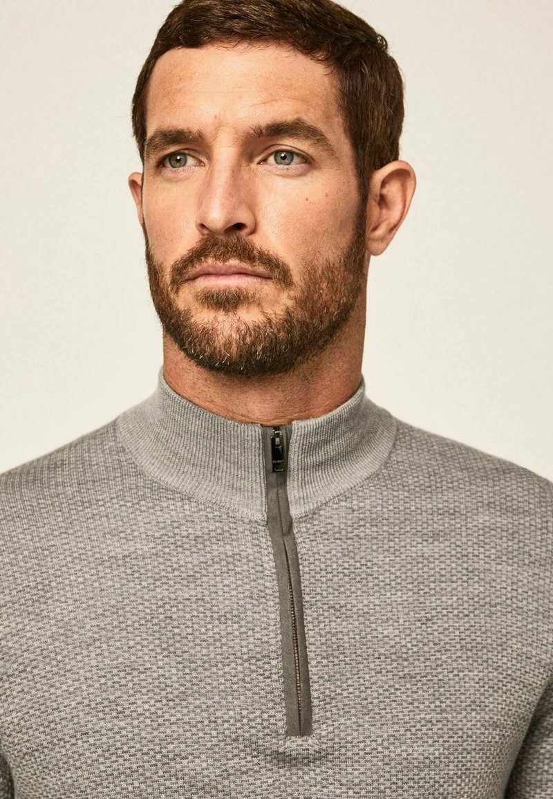 Hackett London JCQD HZIP - Strickpullover - Grey 6 Hackett London JCQD HZIP - Strickpullover - Grey – Bild 4