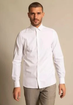 OLYMP DYNAMIC FLEX - Businesshemd - Weiss