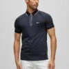 Boss PHILIX - Poloshirt - Dark Blue Two -Herrenbekleidung e0b1290ea5b14f458a8ca608e786e6a8