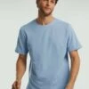 NON IRON STAIN REPELLENT - T-Shirt Basic - Light Blue -Herrenbekleidung e1b71c0d5c234876b466adbc7e90cf15
