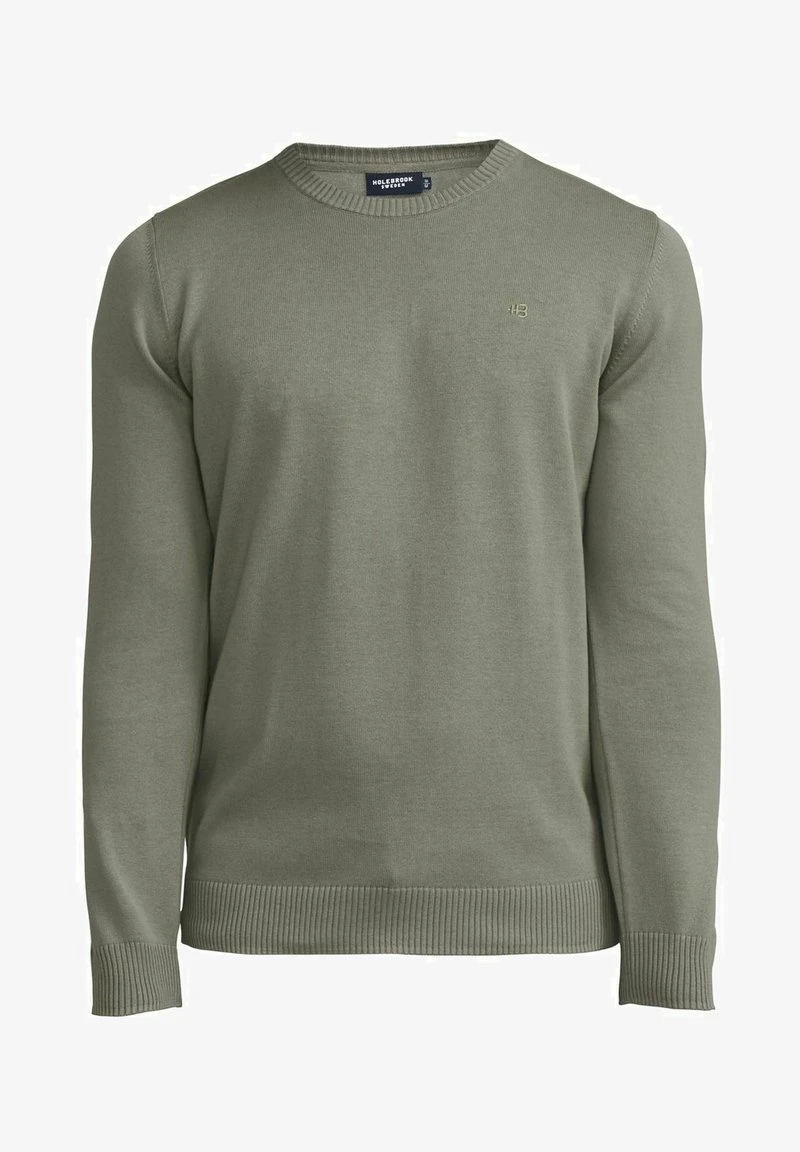 Holebrook HOLGER CREW - Strickpullover - Dusty Olive 6 Holebrook HOLGER CREW - Strickpullover - Dusty Olive – Bild 4