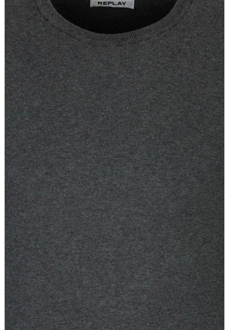 Replay HYPERFLEX - Strickpullover - Grey Med Melange 5 Replay HYPERFLEX - Strickpullover - Grey Med Melange – Bild 3