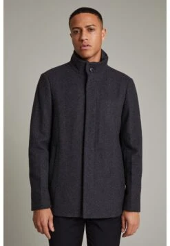 Matinique HARVEY - Kurzmantel - Medium Grey Melange