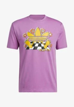 Adidas Originals CARTOON TREFOIL - T-Shirt Print - Purple 13 Adidas Originals CARTOON TREFOIL - T-Shirt Print - Purple -Herrenbekleidung e5d30e49d03044af82a4aa2e0c35beae