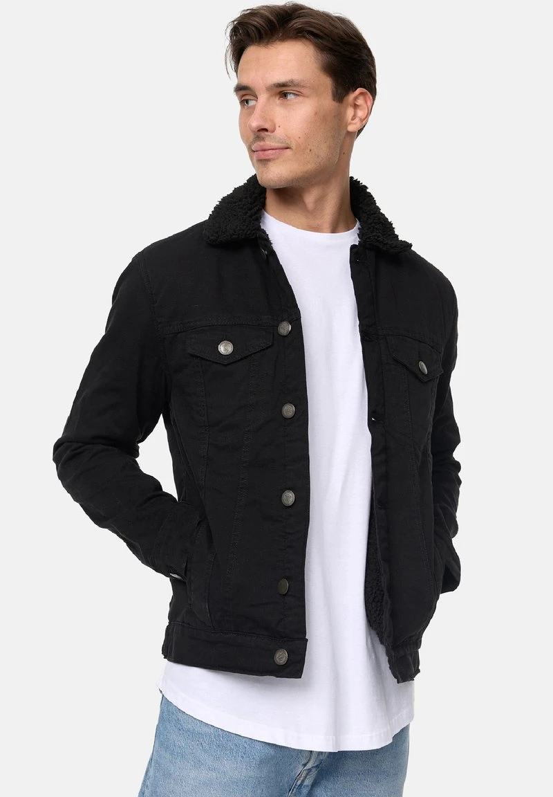 Jeansjacke - Schwarz 7 Jeansjacke - Schwarz – Bild 5