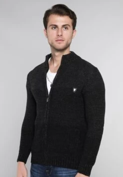 Carisma VERLAUF - Strickjacke - Anthrazit -Herrenbekleidung e65af960138048f98485b91212b7bff6