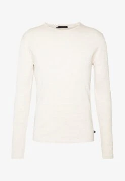 CASUAL FRIDAY CFKENT MERINO CREW NECK KNIT - Strickpullover - Sand -Herrenbekleidung e775d6718edf47e289d8f2f3d1fd9858