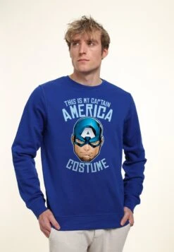 Henry Tiger AVENGERS CLASSIC CAPT AMERICA COSTUME - Sweatshirt - Royal Blue -Herrenbekleidung e7a65af430bc402189c8d1ba6688d0cd 1