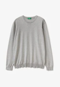 United Colors Of Benetton LOGOED - Sweatshirt - Blue -Herrenbekleidung e88ac971ca0247d8926cb29bdcfa7082