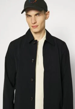 NN07 KIM - Kurzmantel - Black -Herrenbekleidung e8fa3b45e45140b3ba6fc3f4ead00e05