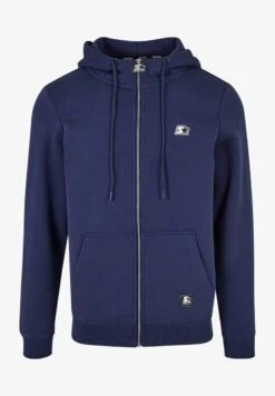 STARTER ESSENTIAL - Sweatjacke - Dark Blue -Herrenbekleidung ec6f2343621741cebf12f7b435720d0a