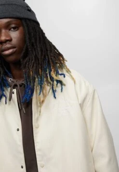 PULL & BEAR Kunstlederjacke - Beige -Herrenbekleidung ed45a8e4ca56431e97efc5e90749653c