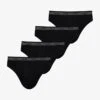 4-PACK - Slip - Schwarz 1 4-PACK - Slip - Schwarz -Herrenbekleidung ef06c33850ae4cdea23d9da83257e3ec