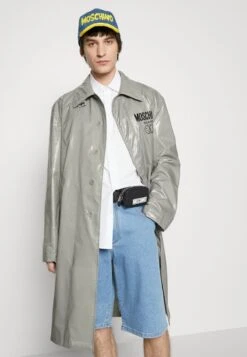 MOSCHINO Trenchcoat - Grey -Herrenbekleidung f1240408b79c4f31b622497cacb7ce1e