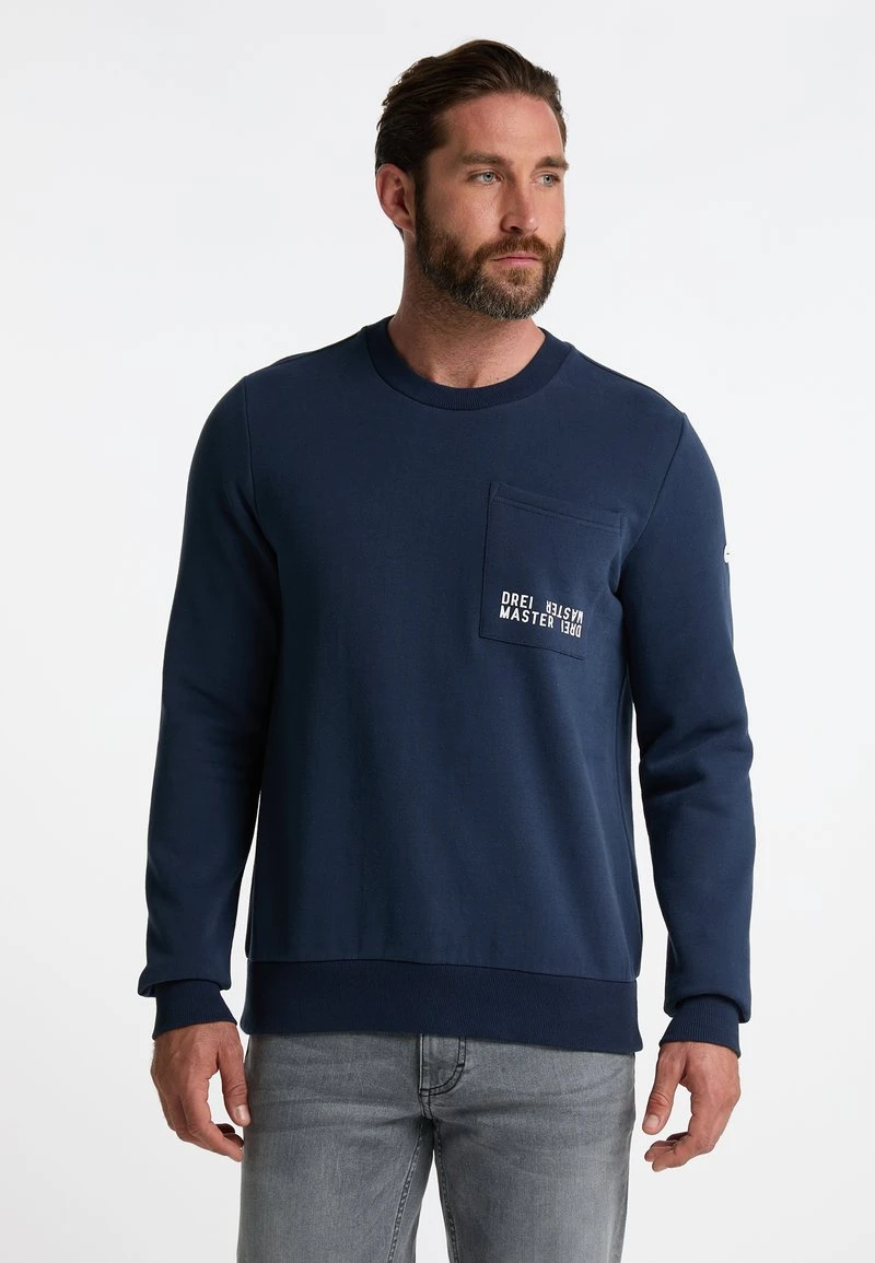 Dreimaster BRIDGEPORT - Sweatshirt - Dunkelmarine 3 Dreimaster BRIDGEPORT - Sweatshirt - Dunkelmarine