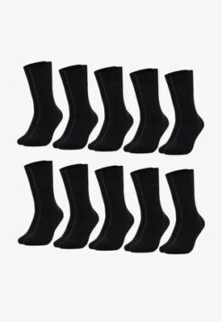 Bugatti 9 PACK - Socken - Schwarz 12 Bugatti 9 PACK - Socken - Schwarz -Herrenbekleidung f3f49ce059b541d2a649e41e925e3b99