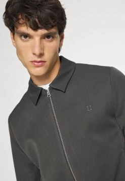 Les Deux MANUEL JACKET - Leichte Jacke - Raven -Herrenbekleidung f42d9590b80048a88ad630b9e66527dd