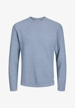 Jack & Jones CREW NECK NOOS - Strickpullover - Flint Stone -Herrenbekleidung f44223cf7e5d43e78431643c45943b20
