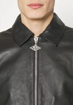 PILOT JACKET - Lederjacke - Black -Herrenbekleidung f8aad5524cd24da986aaaa68cea66f4c