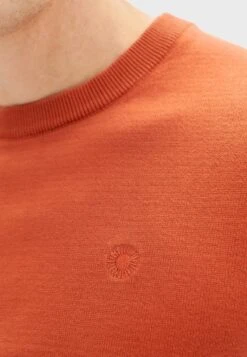 Thinking Mu ORLANDO - Strickpullover - Brick Red -Herrenbekleidung f8bcc4b618d04a63820a35560066fb25