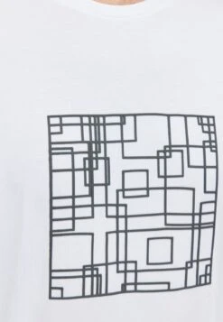 FIGURED - T-Shirt Print - White -Herrenbekleidung f91ba94fac06456eafe6b7f48ff7808d