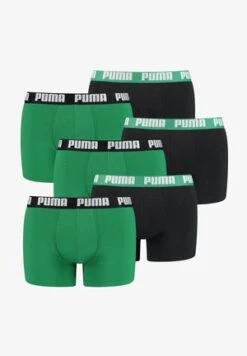 Puma BASIC 6ER PACK - Slip - 2x True Blue (420) & 4x Black Black (230) -Herrenbekleidung fa35811d403946048323b7ffa2af5c93