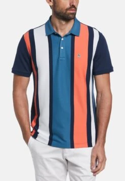 Original Penguin INTERLOCK STRIPED - Poloshirt - Dress Blues 11 Original Penguin INTERLOCK STRIPED - Poloshirt - Dress Blues -Herrenbekleidung fa81af642fc047ec8d33f755054146dd 1