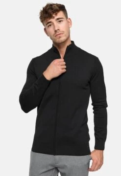 Indicode Jeans LAU - Sweatjacke - Black