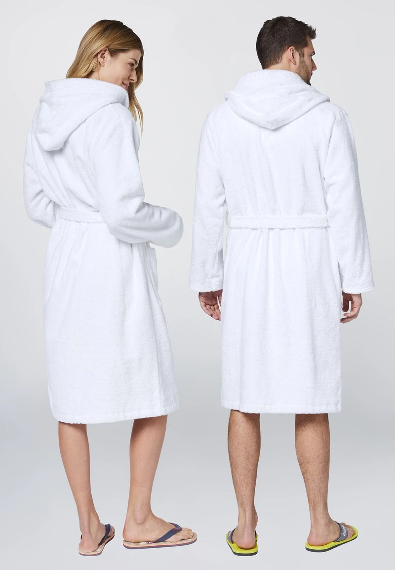 UNISEX KOMFORT PASSFORM - Bademantel - Bright White 4 UNISEX KOMFORT PASSFORM - Bademantel - Bright White – Bild 2