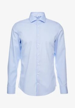 Seidensticker SLIM FIT SPREAD KENT PATCH - Businesshemd - Blue 12 Seidensticker SLIM FIT SPREAD KENT PATCH - Businesshemd - Blue -Herrenbekleidung ffdddec990ba495f814f7c16b74eea62